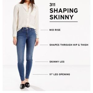 Levi’s 311 skinny jeans